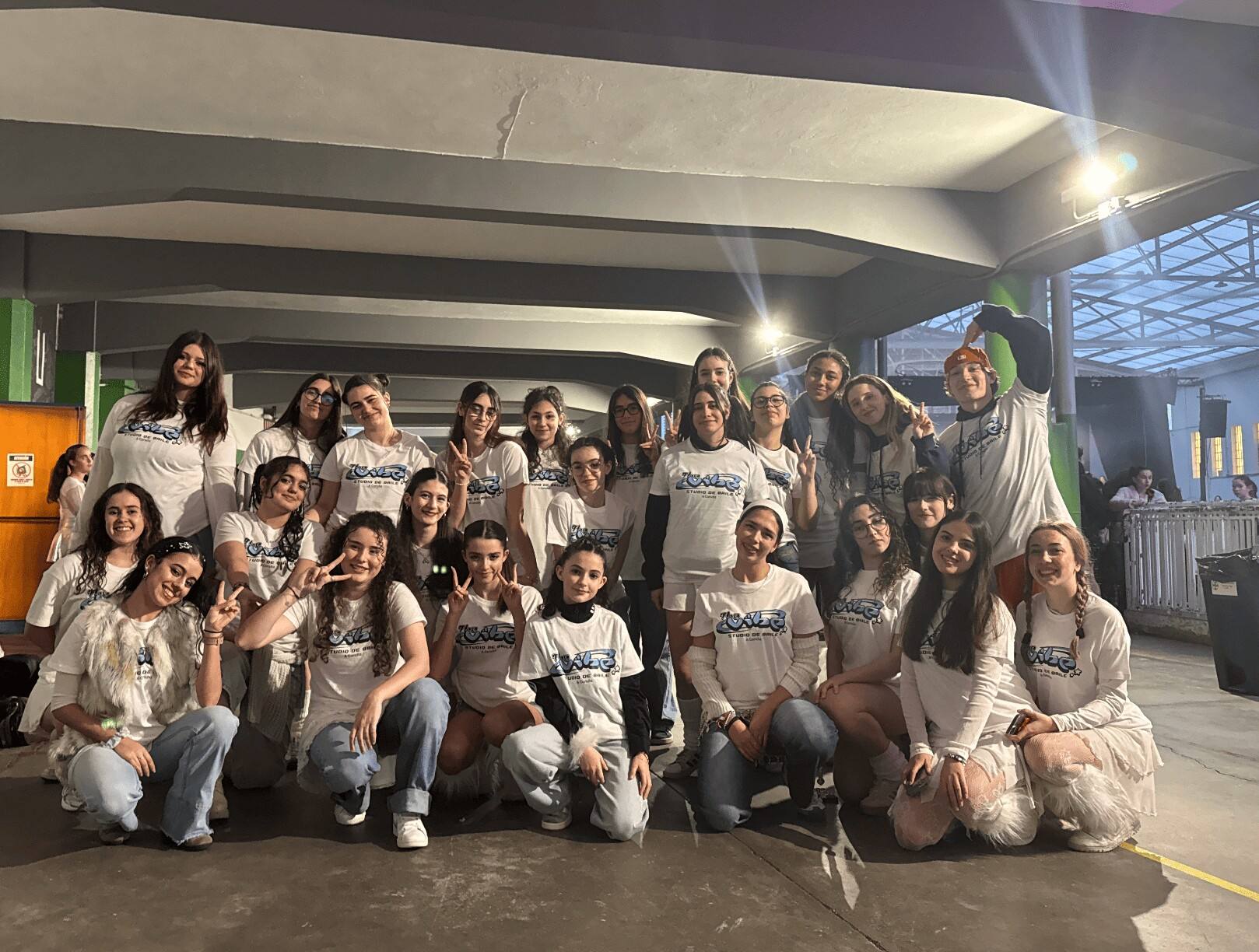 Foto de grupo del alumnado de The Vibe